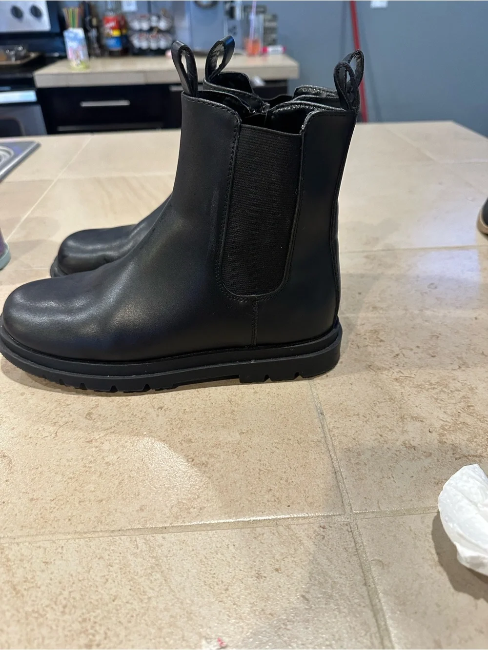 Willow Black Kids Chelsea Booties